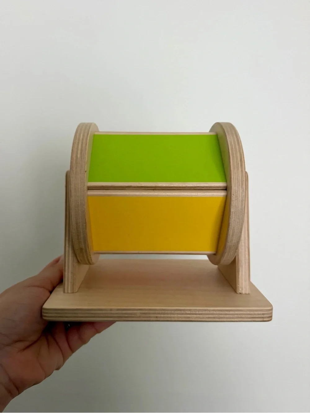 Lovevery Wooden Spinning Rainbow Toy